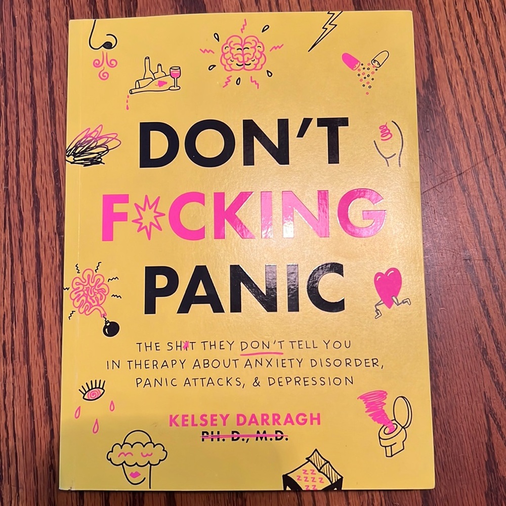Don’t F*cking Panic book by Kelsey Darragh